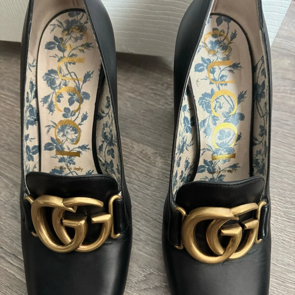 Women’s Black Gucci Heels - Picture 7 of 8